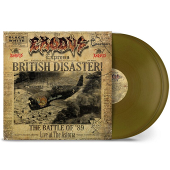 EXODUS British disaster: The battle of '89 (Live at the Astoria) 2LP GOLD [VINYL 12"]